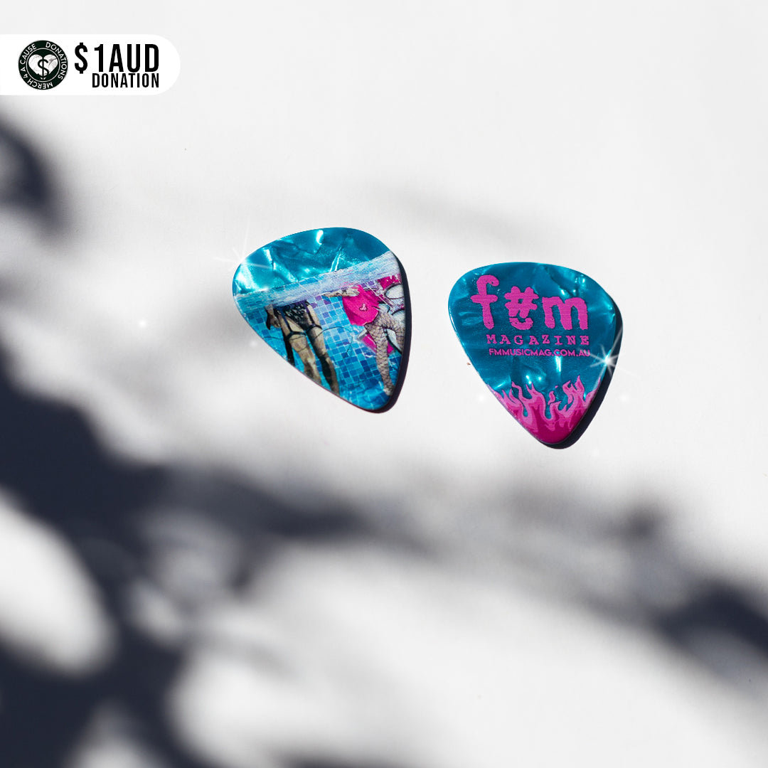 ‘Unsinkable’ Blue Opal Guitar Picks (5-pack)