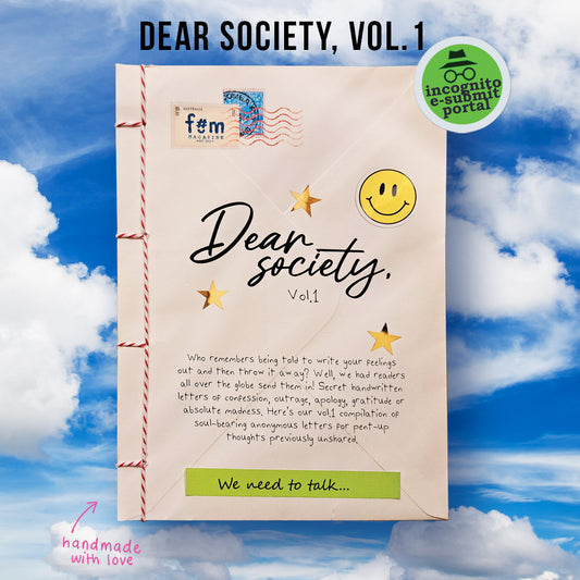 Dear Society Vol. 1 Zine