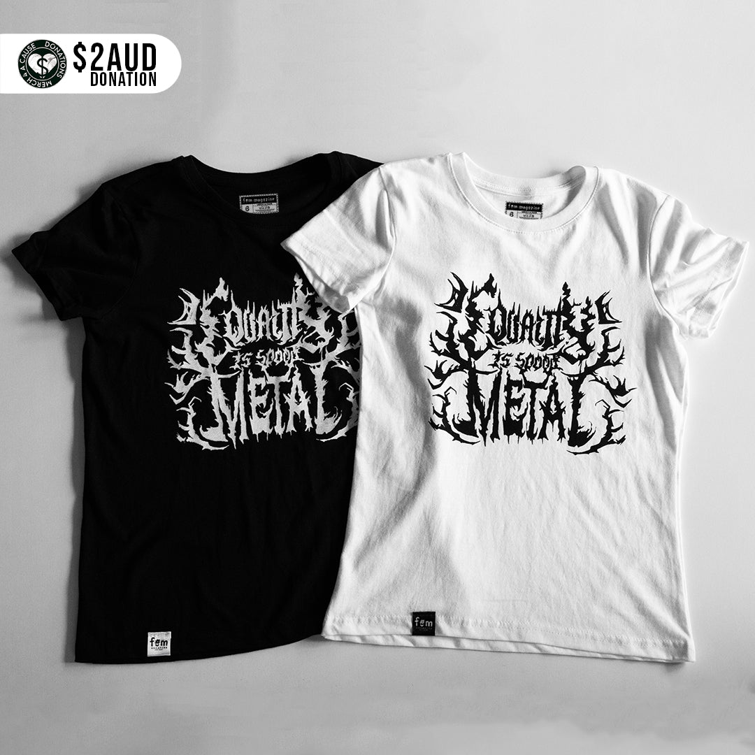 "Equality is Soooo Metal" Women's Fit Tee