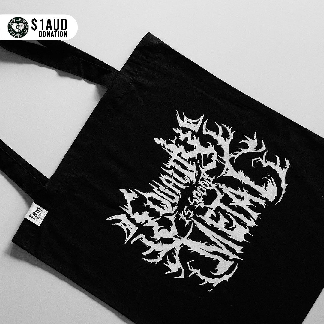 "Tote-ally Metal" Tote Bag